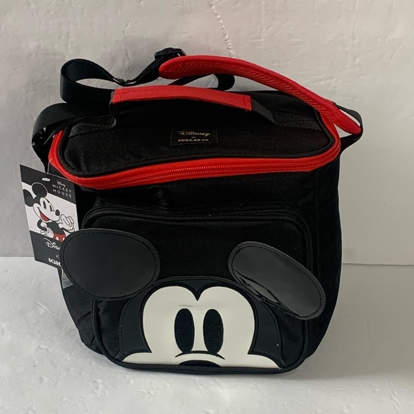 Disney Mickey Mouse Bag Insulated Square Igloo Cooler 9 Can Capacity New - Picture 1 of 12
